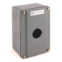 Rockwell Automation 800T-1TZ 1-Hole Pushbutton Enclosure, NEMA 4/13