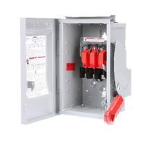 Siemens SpeedFax™ HNF361R Enclosed Non-Fusible Heavy Duty Safety Switch, 600 VAC/250 VDC, 30 A, 30 hp, 5 hp, TPST Contact Form, 3 Pole