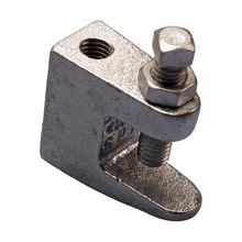 Caddy® 3000037EG Universal Beam Clamp, 3/8 in Rod, 13/16 in THK, 250/500 lb Load, Steel, Electrogalvanized