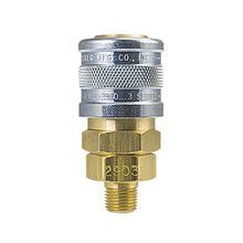 ZSI-Foster 3103S/S 1-Way Manual Industrial Socket, 1/4 in Nominal, MNPT End Style, 303 Stainless Steel, Domestic
