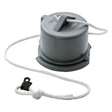 Wiring Device-Kellems PC3430 Heavy Duty Industrial Grade Male Non-Metallic Standard Watertight Replacement Closure Cap, Composite, Gray