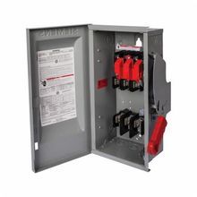 Siemens SpeedFax™ HNF362SW Enclosed Heavy Duty Low Voltage Non-Fusible Safety Switch With Insulation, 600 VAC/250 VDC, 60 A, 60 hp, 10 hp, TPST Contact Form, 3 Pole