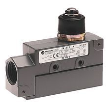 Rockwell Automation 802B-PSABBSX, Precision, Top Push, Booted, Side Mount, Standard, No LED Indicator ,7.85N (1.76lb) Torque to Operate, 2mm (0.079in) Travel to Operate, 7mm (0.276in) Maximum Travel, 0.1mm (0.004in) Travel to Reset