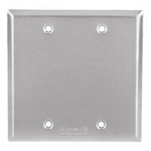 Red Dot® 2CCB Blank Weatherproof Cover, Receptacle Cover, Steel