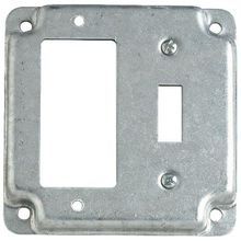 Steel City® RS-18-CC Surface Cover, 4 in L x 4 in W x 1/2 in D, Steel