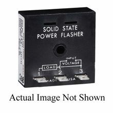 Littelfuse® SSAC FS154 FS100 Timing Flasher Relay, 3 to 30 A, NO Contact Form, 120 VAC Coil
