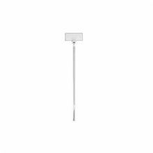 Ty-Rap® TY553M Identification Cable Tie, Natural, 4.01 in L x 0.094 in W x 1 in THK, Nylon/Polyamide 6.6