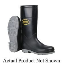 Boss® 383-890/11 Slip-On Boots, 11 in, 16 in H, Steel Toe, Polyblend Upper, Polyblend Outsole, Resists: Fats/Oil/Chemical, ASTM F2413-18 M/I/C