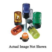 Allen-Bradley 855BS-N45SL3 Standard Industrial Beacon, 120/240 VAC/VDC, LED Lamp, 90 mm Dia, Surface Mounting, Green