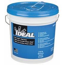 IDEAL® Powr-Fish® 31-340 Heavy Duty Pull Line Measuring Tape, 210 lb Tensile, 11 in W x 6500 ft L, Fiber Polyline