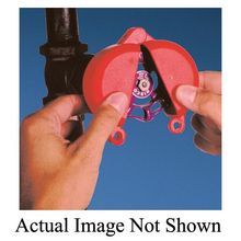 Panduit® PSL-V6A Gate Valve Lockout, Fits Minimum Handle Size: 5 in, Fits Maximum Handle Size: 6-1/2 in