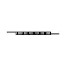 Allen-Bradley Safedge™ 440F-A2700 Flexible Coiled Connection Cable, 11-1/2 in L