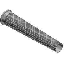 T&B® WMG-PC13 Wire Mesh Cord Grip, 1-1/8 to 1-1/4 in Cable, For Use With S, SO, SV, ST, STD, SJ, SJO, SJT, SJTO, SVD Portable Cord, Stainless Steel/Aluminum