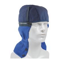 PIP® 365-1620 Zip On/Off Winter Liner With FR Treated Outer Shell, 2-Layer, Up To 30 Washes, Universal, 13.8 in H x 8.3 in W, Cotton Twill FR Main Fabric/Polyester Fleece Lining, Navy Blue