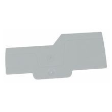 Allen-Bradley 1492-EBPS-3 Terminal Block,  Push in connection,  IEC,  End Barrier,  For use with 3 wire Sensor Blocks,  Grey,  Package Qty 50