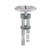 Wiring Device-Kellems ScrubShield™ SystemOne™ S1PTAL 1-Piece Flush Standard Sized Poke-Through Assembled Unit, 4 in Hole, 8 in Dia x 1/2 in H Cover, 300 lb, Composite