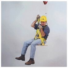 Miller® by Honeywell 6004NS/YL Bos'n Chair With Board, For Use With: 70 Series 70-100/100FT, 70-200/200FT, 70-400/400FT and 70-500/500FT Universal Rescue System, Specifications Met: ANSI Z359