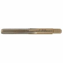 NORSEMAN™ 61093 Type 25 Straight Flute Hand Tap, Right Hand Cutting Direction, H3 Thread Limit, Bottoming Chamfer, 4 Flutes, Bright, HSS