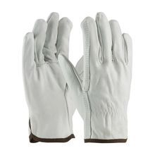 PIP® 68-101/XL Superior Grade Unisex Driver's Gloves, Driver's Glove, Full Fingered/Straight Thumb Style, XL, Top Grain Cowhide Leather Palm, Top Grain Cowhide Leather, Natural, Slip-On Cuff, Uncoated Coating, Resists: Abrasion, Unlined Lining