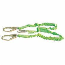 Miller® by Honeywell Manyard® II 231M/6FTGN 2-Leg Shock Absorbing Lanyard, 310 lb Load, Steel Hardware, Green