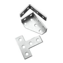 Superstrut® AB216 200 90 deg Shelf Angle Fitting, 5 Holes, 4-1/8 in L x 3-1/2 in W x 1/4 in THK, Cold Rolled Carbon Steel