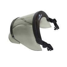 ArcGuard® PureView™ H20HT One Size Face Shield With Slotted Adapter, Gray Visor, Polycarbonate Visor, 7 in Visor Height, 20 in Visor Width, 0.06 in Visor Thickness