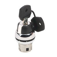 Rockwell Automation 800FM-KR21R Non-Illuminated Round Key Selector Switch, 2 Positions