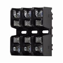 Bussmann BMM603-3SQ BMM Modular Midget Fuse Block, 600 VAC, 30 A, 18 to 10 AWG Wire, 3 Pole