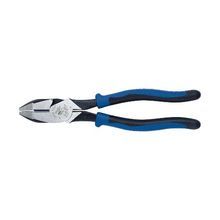 Klein® J2000-9NE J2000 Heavy Duty Lineman/Side Cutting Plier, Cross Hatched Knurled Jaw, 9-1/2 in OAL, Steel Jaw