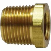 Midland Industries 28106 Hex Bushing, 1/2 x 1/4 in, MIP x FIP, Brass, Import
