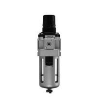 SMC® AW40K-N04M-Z-B AW40K Series Round Type Pressure Gauge Filter Regulator With Backflow Function, 1/2 in NPT Port, 0.05 to 0.85 MPa Pressure, Polycarbonate Bowl
