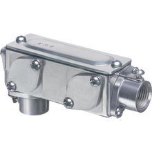 Arlington AnyBODY™ 933 Type LB Combination Conduit Body, 1-1/4 in Hub, 32.3 cu-in Capacity, Aluminum