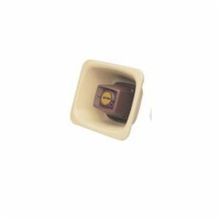 Valcom V-1080-GY 1-Way Flex Horn, 24 VDC, 200 mA, 108 dB at 4 ft, Flush Mount, Gray