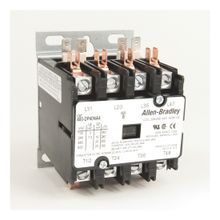 Rockwell Automation 400-DP40NA4 Definite Purpose Contactor, 208/240 V Coil, 40 A Maximum Load Current, 4 Pole