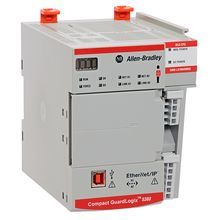 Allen-Bradley 5069-L310ERS2 Compact GuardLogix5380 Safety Controller,  SIL2/PLd,  1.0MB Standard & 0.5MB Safety Memory,  24 nodes,  8 I/Os