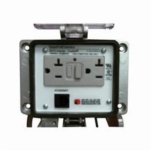 GracePorts® P-R2-K3RF0 Bulkhead Computer Port Connector Interface, Plastic Housing