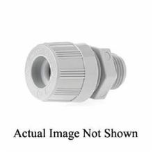 Woodhead® 130098-0126 130098 Straight Strain Relief Grip MAX-LOC® Liquidtight Cord Connector, 0.687 to 0.812 in, Nylon