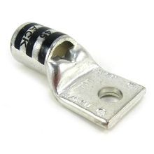 Color-Keyed® 54157 54100 1-Hole Compression Lug, 2/0 AWG Copper Conductor, Die Code: 45, 1/4 in Stud, Copper