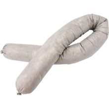 SPC® BSC40 Absorbent Flexi-Sock, 3 in Dia x 42 in L, 81 gal Absorption, Fluids Absorbed: Universal, Polypropylene, White