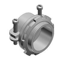 T&B® 3303-TB 2-Screw Non-Insulated Cable Connector, 3/4 in Trade, Cable Openings: 0.53 to 0.75 in, Steel, Electroplated Zinc