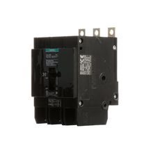 Siemens SpeedFax™ BQD330 Molded Case Circuit Breaker, 277/480 VAC, 30 A, 14 kA Interrupt, 3 Poles, Thermal Magnetic Trip