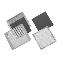 Hoffman AFLTR10 D85 Replacement Filter, For Use With 10 in Filter and Exhaust Fan, Foam, Gray