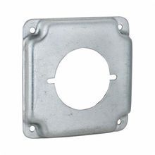 RACO® Exposed Work Cover, 0.563 in L x 4-1/8 in W x 4-1/8 in D, Drawn Steel