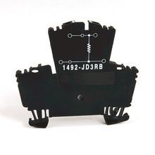 Rockwell Automation 1492-J IEC Terminal Block, Two-Circuit Feed-Through Block, 2.5 mm (# 24 AWG - # 12 AWG), Two level block with a selectable resistor value between the 2 levels, Gray (Standard), 10k Ohm Resistance