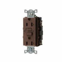 Wiring Device-Kellems AUTOGUARD® GFRST20BK Heavy Duty Self-Test Standard GFCI Receptacle, 125 VAC, 20 A, 2 Pole, 3 Wires, Black