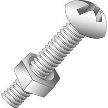 Cully™ 39540 Stove Bolt Kit, Steel, Zinc Plated, 220 Pieces