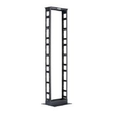 Panduit® R2P6S 2-Post Rack With Hardware Kit and Paint Piercing Bonding Kit, 84 in H x 20.3 in W x 6 in D, 1500 lb, 45 Shelves