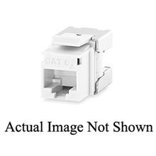 Signamax KJ458MT-C6AC-BU MT Series Type UTP Cat 6a IDC Termination Unscreened Keystone Jack, Thermoplastic, Blue