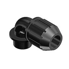 ABB Black Beauty® 2687 Non-Metallic Liquidtight Cord Connector, 1 in Trade, 0.87 to 1.02 in Cable Openings, Nylon