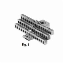 ILSCO® NB-350-36 Neutral Bar, 6 AWG to 350 kcmil Main, 14 to 4 AWG Tap Aluminum/Copper Conductor